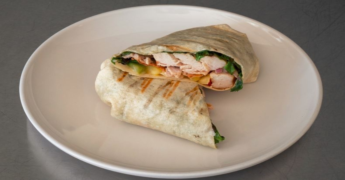 chicken caesar wrap